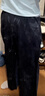 优衣库麻混纺舒适长裤/常规款女装/休闲裤26春夏新款482246 69 藏青色 L 实拍图