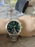 天梭（TISSOT）【官方授权店】瑞士1853手表 新款速驰系列计时码运动防水男表 绿盘钢带T116.617.11.092.00 实拍图