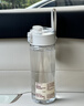 MUJI共聚酯 便携水杯 高颜值塑料杯运动水杯儿童水杯 透明 550ml 实拍图