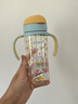 贝亲（Pigeon）防胀气 自然成长翻盖直饮吸管 大童奶瓶330ml 马戏团 18月+ AA279 实拍图