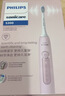 飞利浦（PHILIPS）【七夕情人节礼物】声波电动牙刷钻石3系【囤货装4刷头】5倍洁齿5种模式 送女友 HX5171/04 淡粉色 实拍图