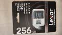 雷克沙（Lexar）256GB TF(MicroSD)存储卡 V30 4K 读205MB/s 大疆Pocket 4P官方推荐 影石Luna内存卡(SILVER PLUS) 实拍图