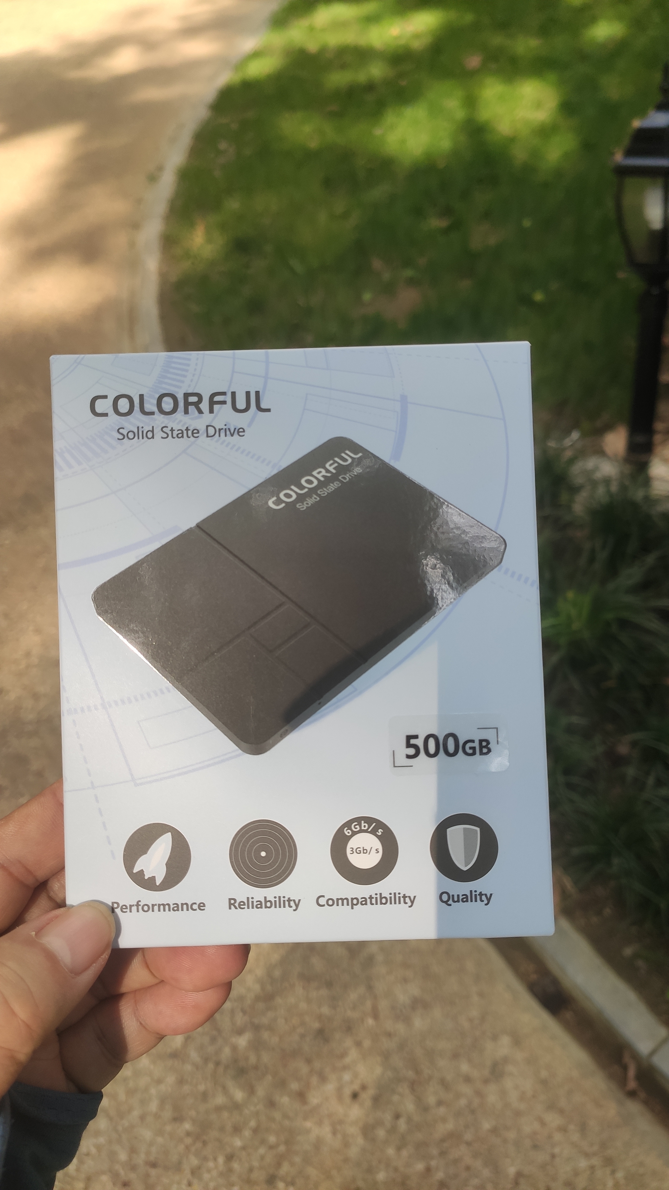 七彩虹（Colorful）500GB SSD固态硬盘 SATA3.0接口 SL500系列电脑升级配件 实拍图