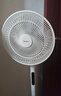 美的（Midea）【飓风节能】七叶柔风立式电风扇/家用轻音落地扇/台式小型风扇/大风力遥控定时摇头风扇 SAH35BSJ 实拍图