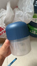 绞肉机小型打蒜器家用绞蒜切蒜器多功能辅食料理机电动蒜泥神器蒜蓉机自动切菜机压蒜器 宝蓝色- 0.26L （升级大电机） 实拍图