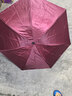 【全网爆款】手动UV折叠雨伞男女晴雨伞两用防晒遮阳黑胶伞 【新人福利】7骨 纯色随机无黑胶 实拍图