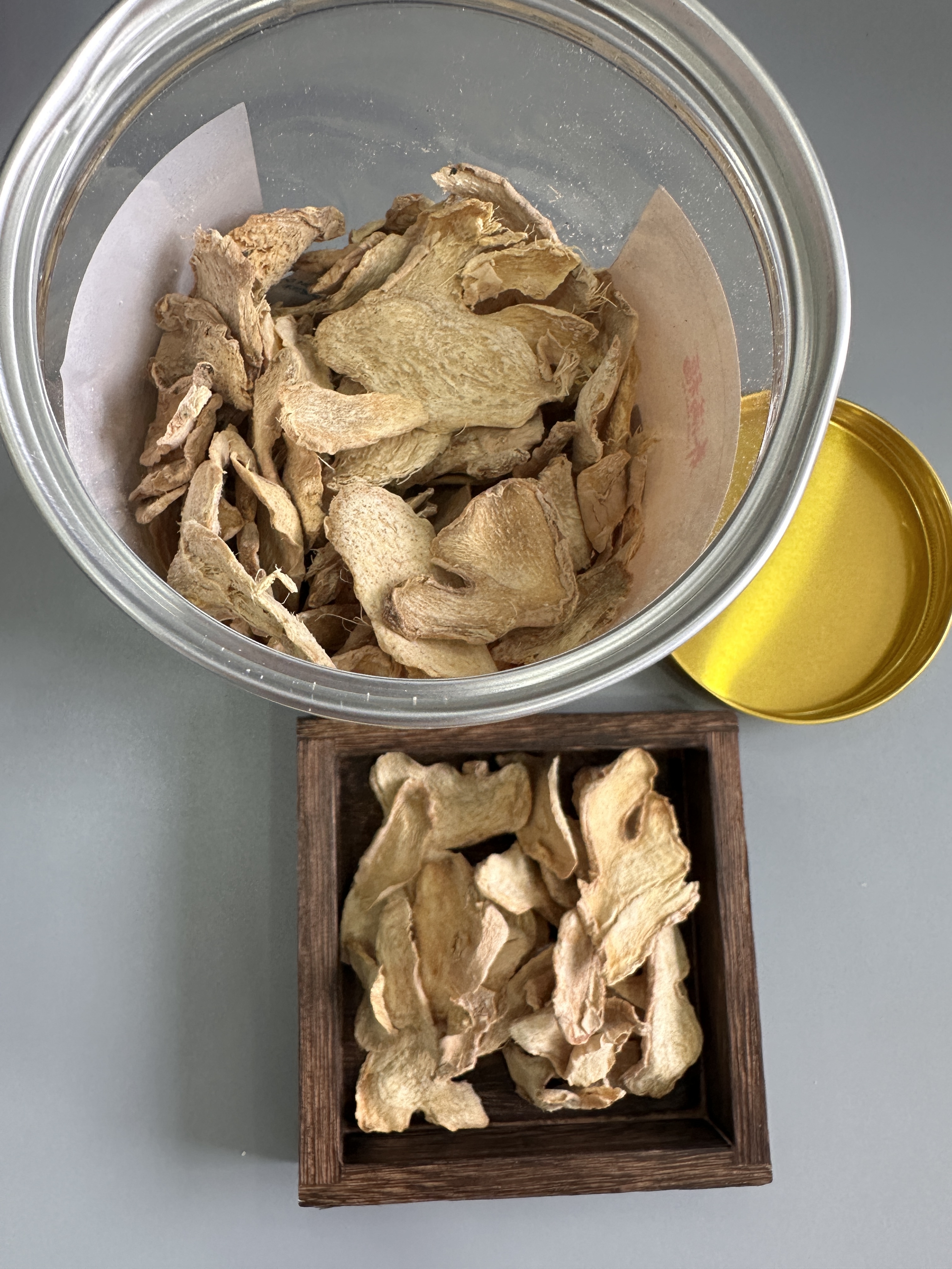 养满福【特级】罗平干姜片250克正宗泡水煮水泡脚煲汤南京同仁堂生科技 实拍图