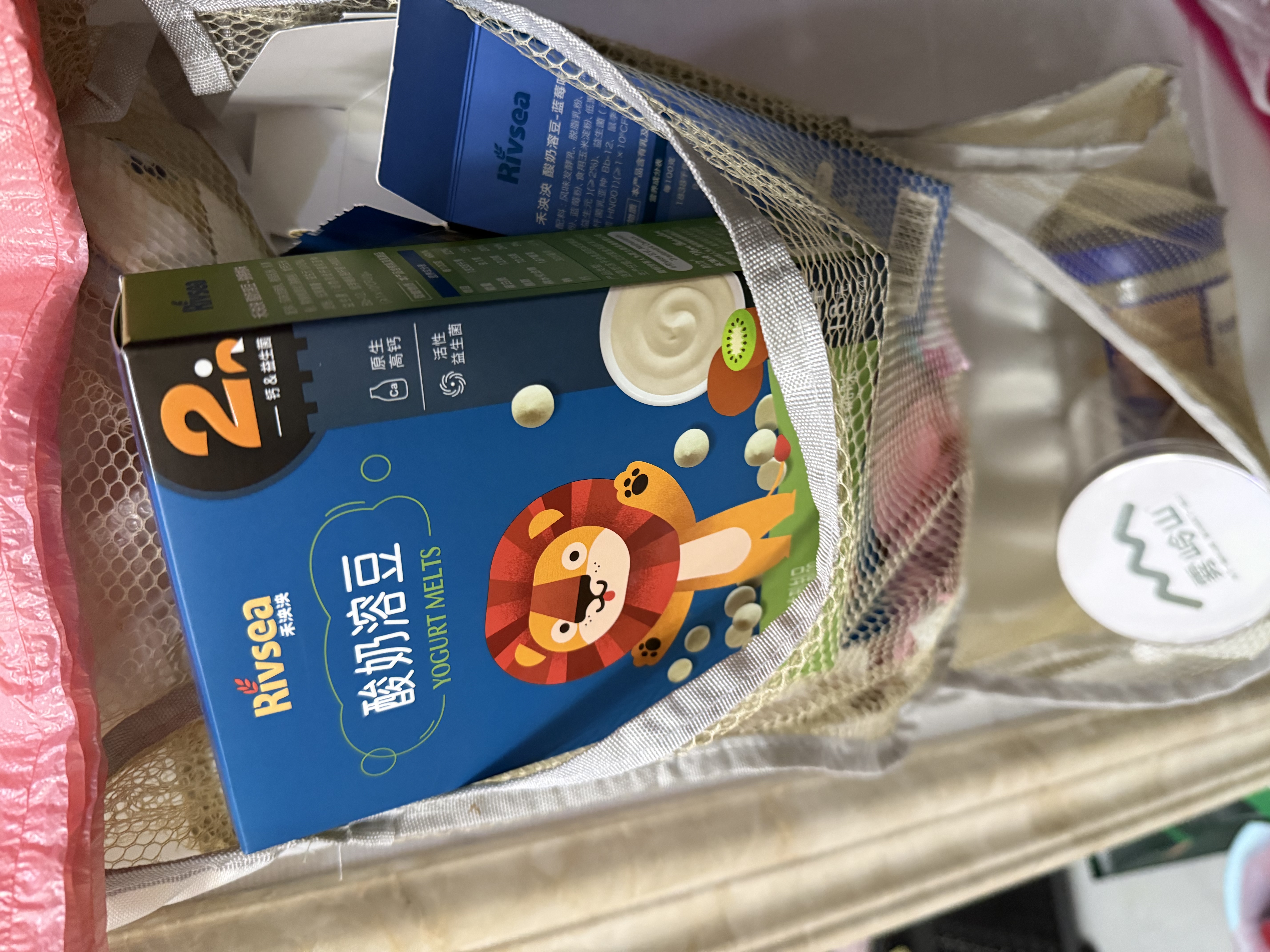 禾泱泱酸奶溶豆蓝莓味18g 高钙高蛋白入口易溶好吞咽宝宝零食 实拍图