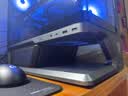 微星（MSI）维斯塔MPG VIXTA 300R PZ台式机海景房电脑机箱（一体式曲面钢化玻璃/梯形底座设计/预装3把风扇） 实拍图