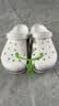 卡骆驰（CROCS）洞洞鞋男女鞋贝雅卡骆班Clog一脚蹬穿沙滩凉拖鞋205089-126 M8W10 实拍图