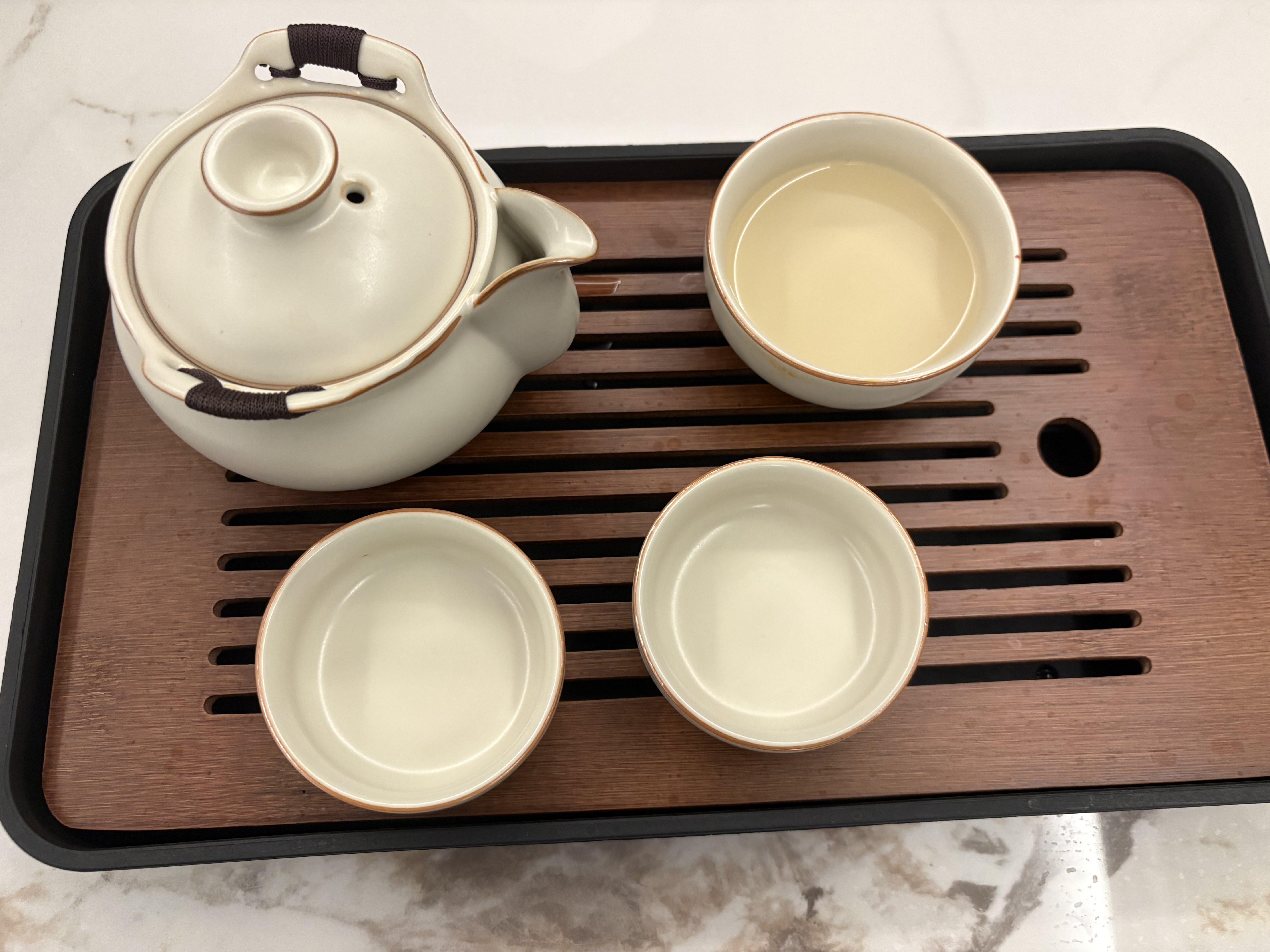 张一元茉莉花茶叶毛尖浓香型老北京伴手礼品春新口粮茶特种200g金罐装 实拍图