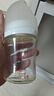 贝亲（Pigeon）玻璃奶瓶宽口径防胀气160ml S号奶嘴 1月+ AA186  实拍图