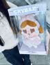 POP MART泡泡玛特【会员专属】CRYBABY SHINY SHINY毛绒公仔哭娃七夕礼物 毛绒公仔（粉色款）预售10.22发货 实拍图
