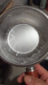 特厚不锈钢平底锅奶锅电磁炉通用不粘锅辅食锅汤锅煮锅蒸锅汤锅 胡桃木锅17cm 实拍图
