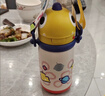 babycare儿童水杯6个月以上宝宝霸王龙不锈钢保温杯上学450ml-新旧款混发 实拍图