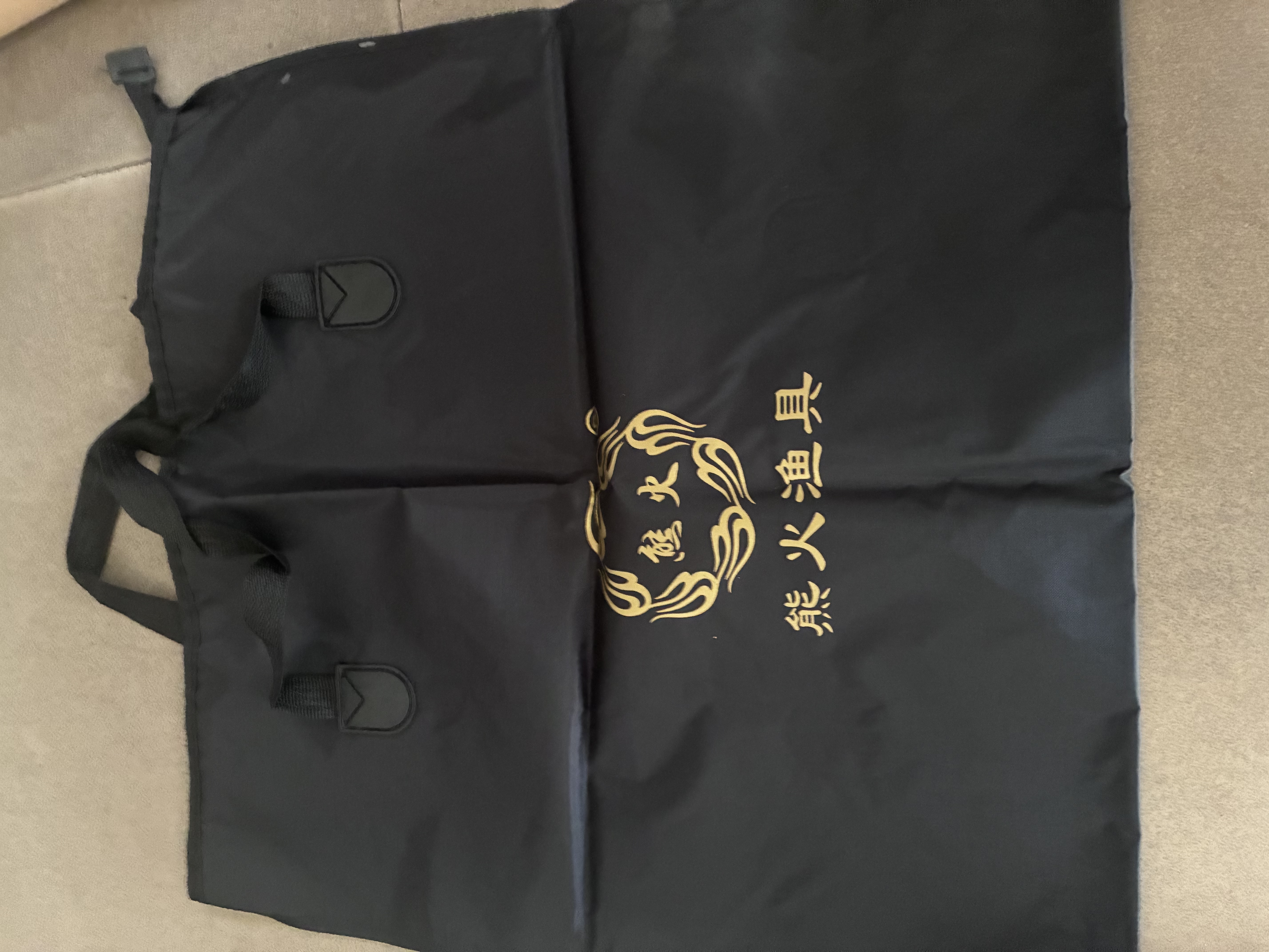 熊火鱼护包手提袋50cm多功能钓鱼包活鱼袋防水轻便耐磨收纳渔具包 实拍图
