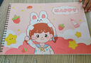 舒星a4儿童画画本图画本30张幼儿园小学生专用画画纸手绘素描本丙烯马克笔可用 幸运女孩4本 实拍图