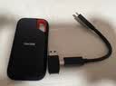 闪迪（SanDisk）2TB Type-c USB3.2 NVMe移动固态硬盘（PSSD）E61卓越版 1050MB/s三防保护 手机笔记本电脑外接SSD 实拍图