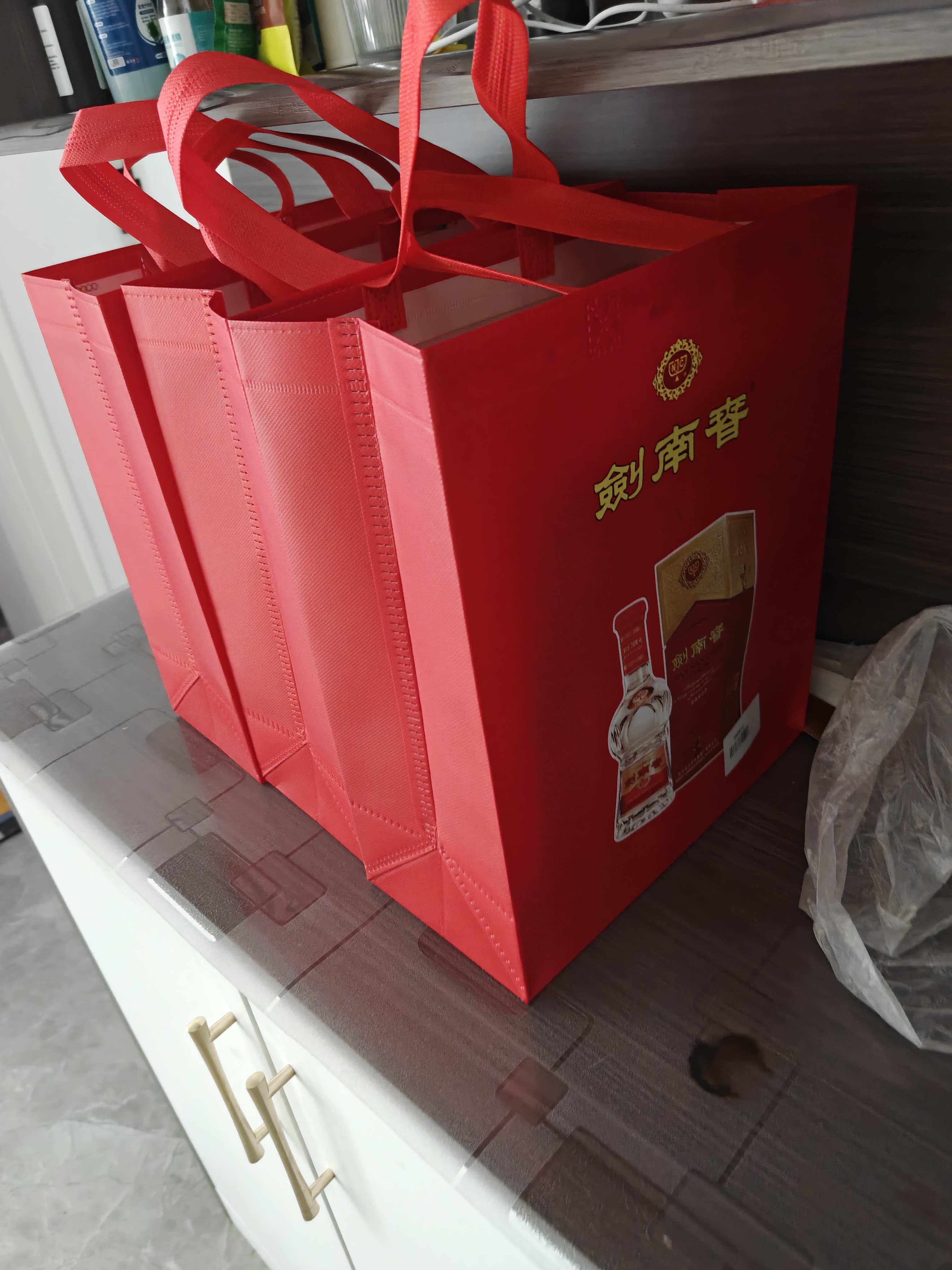 剑南春水晶剑 52度 500ml 单瓶装 浓香型白酒 实拍图