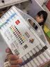 齐心36色丙烯马克笔儿童小学生美术画画专用不透色水彩笔可水洗叠色防水免按压EBMK15-36水彩笔美育 实拍图