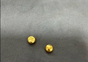 领丰金黄金金块足金9999投资金条实心真金收藏节日礼物送女友送朋友 金块3g/颗国检证签 实拍图