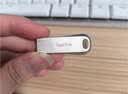 闪迪（SanDisk）256GB USB3.2 U盘 CZ74 读速高达400MB/s 金属高速u盘 安全加密 学习办公投标大容量优盘 实拍图