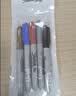 锐意（Sharpie）细头马克笔油性防水防褪色速干耐用记号笔商务办公标记黑红蓝金银5支装美术写生教师贺卡美育 实拍图