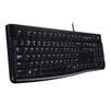 罗技（Logitech）K120 键盘 有线键盘 办公键盘 全尺寸 黑色U口 104键 实拍图