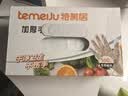 特美居（temeiju）一次性手套食品级加厚盒装抽取式厨房PE塑料透明剥小龙虾500只装 实拍图