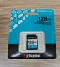 金士顿（Kingston）128GB SD存储卡 U3 V30 相机内存卡 高速sd卡大卡 4K超高清拍摄 读速200MB/s 实拍图