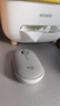 罗技（Logitech）LOGITECH PEBBLE 无线蓝牙鼠标 静音鼠标 办公鹅卵石造型 轻薄便携 时尚小巧 烟云灰 实拍图