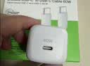 贝尔金（BELKIN）充电器 PD快充 苹果充电器40W便携充电头 手机iPhone/iPad充电头 C口电源适配器 白色 实拍图
