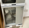 美的（Midea）消毒柜家用 餐具碗柜碗筷消烘一体机 小型立式 婴儿奶瓶 77L三层 高温二星级 80G05 实拍图