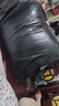 毕亚兹物业大垃圾袋黑色80*100cm50只双面3丝保洁特大号加厚塑料袋子 实拍图