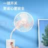香薰小风扇便携式制冷神器制冷风扇万向小旋风家用卧室三插头一体便携式制冷神器制冷风扇 1个装-独立开关+360度弯曲调节 实拍图