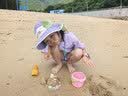 Kocotreekk树儿童防晒帽大帽檐男孩女孩遮阳帽防紫外线帽子披肩帽 实拍图