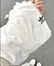 adidas通勤百搭经典休闲运动连帽夹克外套男女春夏阿迪达斯三叶草 深蓝   XS 实拍图