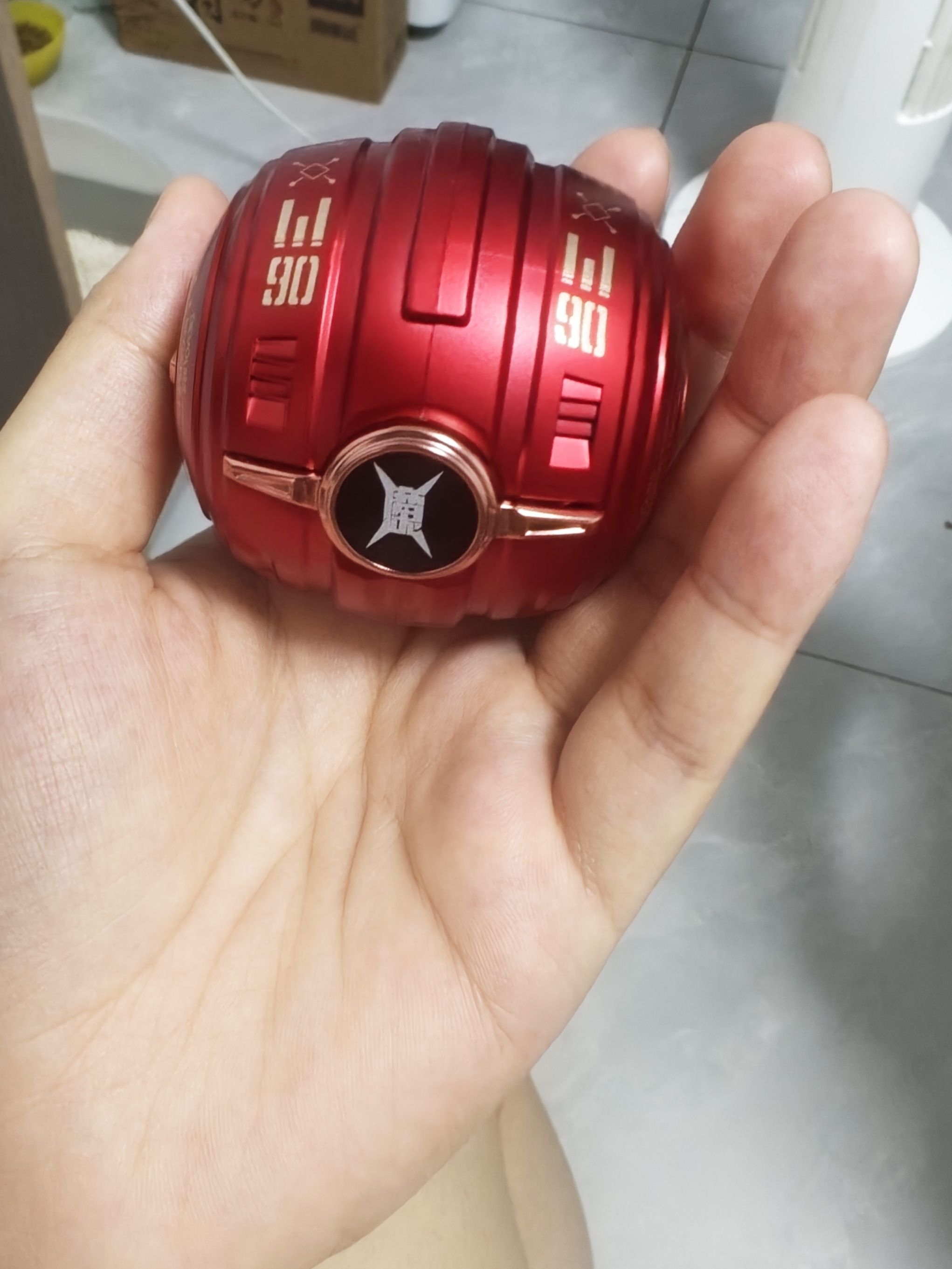 魔鬼猫【4麦降噪+0延迟感】无线蓝牙耳机通话降噪入耳式运动游戏耳机超长续航HiFi蓝牙5.4音乐耳机送男友 竞技红 实拍图