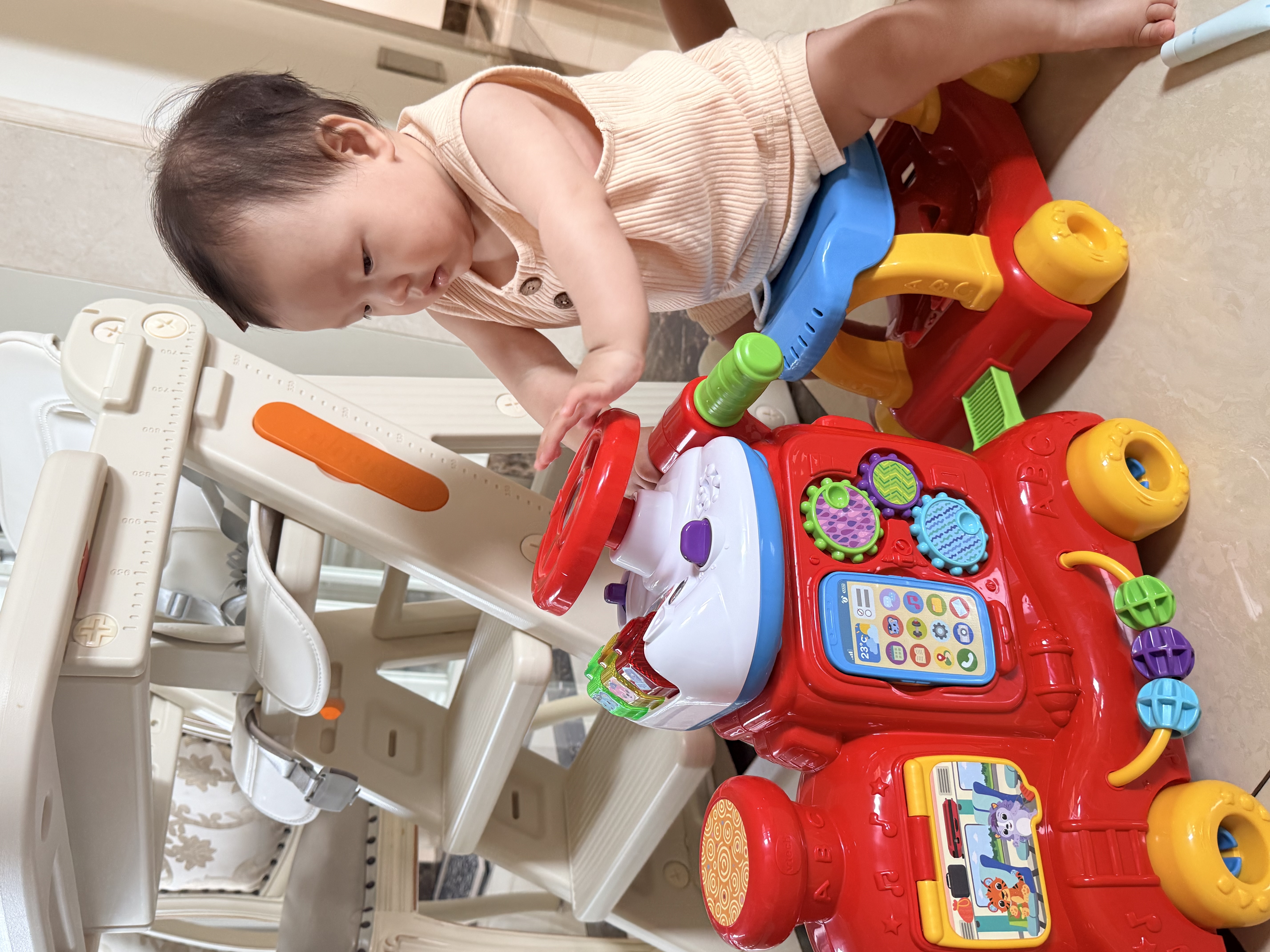 伟易达（Vtech）双语小火车益智手推学步滑行车儿童玩具男孩女孩宝宝周岁生日礼物 实拍图