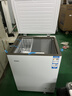 海尔（Haier）142L单温小冰箱冰柜小型家用小冰柜冷柜冷冻冷藏转换一级能效深冷减霜大容量BC/BD-142GHW9D 实拍图