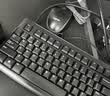 罗技（Logitech）MK120 键鼠套装 有线键鼠套装 办公键鼠套装 电脑键盘 USB即插即用 全尺寸 黑色 实拍图