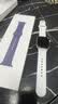 Apple/苹果 Watch S11 智能手表GPS+蜂窝款42毫米银色铝金属表壳雾紫色运动型表带S/M MF9G4CH/B 实拍图