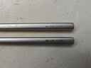 双枪100%纯钛筷子 家用高档金属筷防烫防滑可进洗碗机 轻量餐具 10双 实拍图