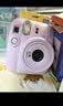 INSTAX富士instax立拍立得 一次成像相机 miniSE（mini7+升级款）蓝色 实拍图