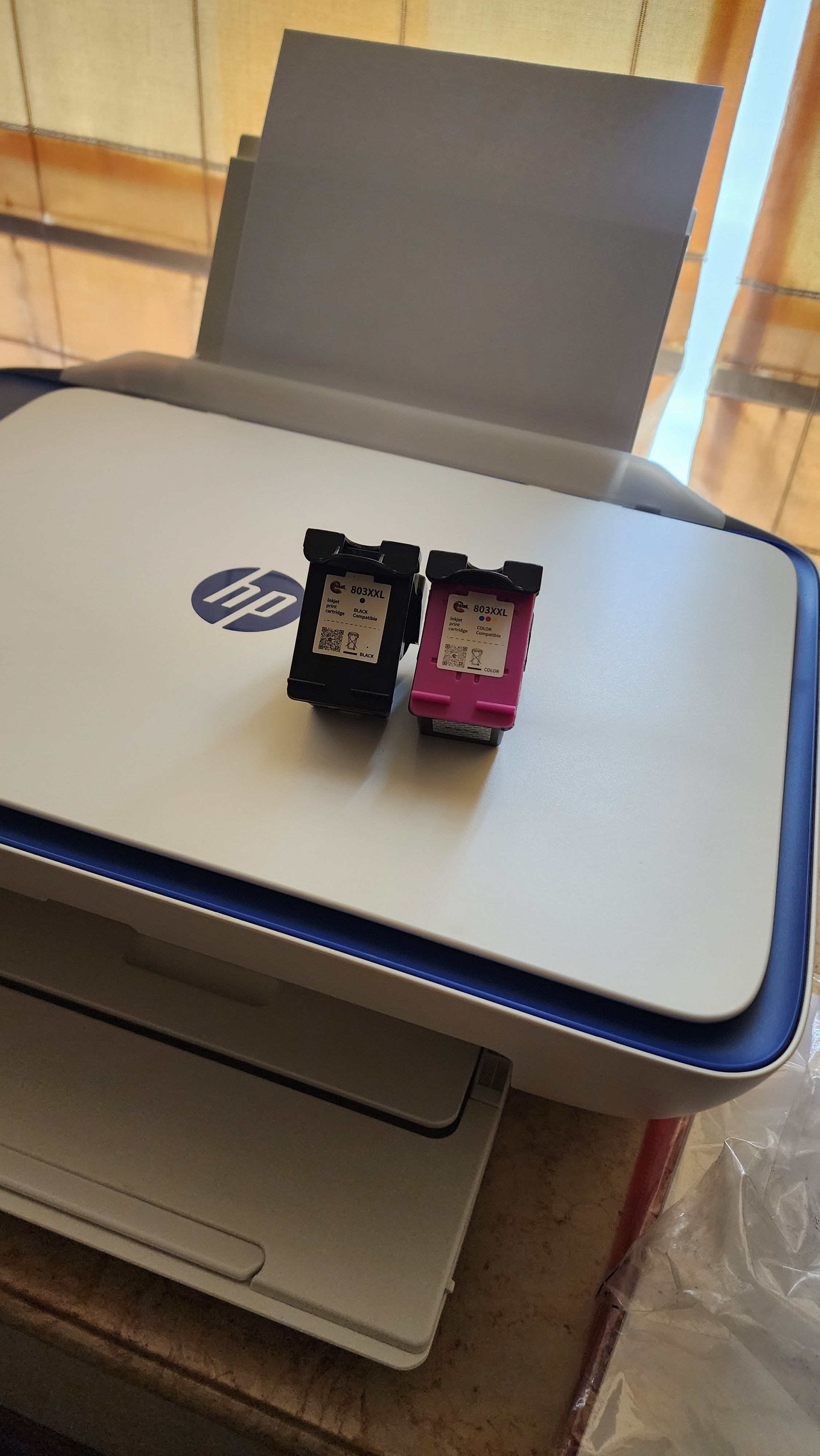 绘威803XXL墨盒黑彩色升级可加墨 适用惠普HP Deskjet 1111 1112 2130 2131 2132 2623 2621 2622打印机墨盒 实拍图