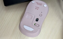 罗技（Logitech）M240 蓝牙鼠标 办公鼠标 简约便携 粉色 实拍图
