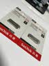 闪迪（SanDisk）128GB USB3.2 U盘 CZ74 读速高达400MB/s 金属高速u盘 安全加密 学习办公投标大容量优盘 实拍图