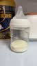 贝亲（Pigeon）玻璃奶瓶宽口径防胀气160ml S号奶嘴 1月+ AA186  实拍图