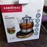金灶（KAMJOVE）全自动煮茶器黑茶煮茶壶养生壶 玻璃智能保温电茶壶烧茶壶蒸茶器 黑色 0.8L 实拍图