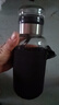 【送杯套】大容量加厚玻璃杯子便携杯茶水分离带杯套泡茶水杯 透明 1000ml吨吨桶 1只装 实拍图